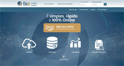 Desktop Screenshot of brrnet.brradmcredito.com.br